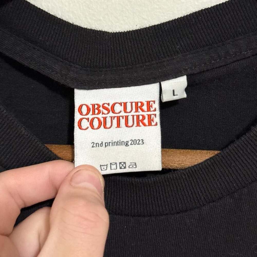 Obscure Couture John Connor Easy Money Graphic T-Shirt L - Picture 3 of 5